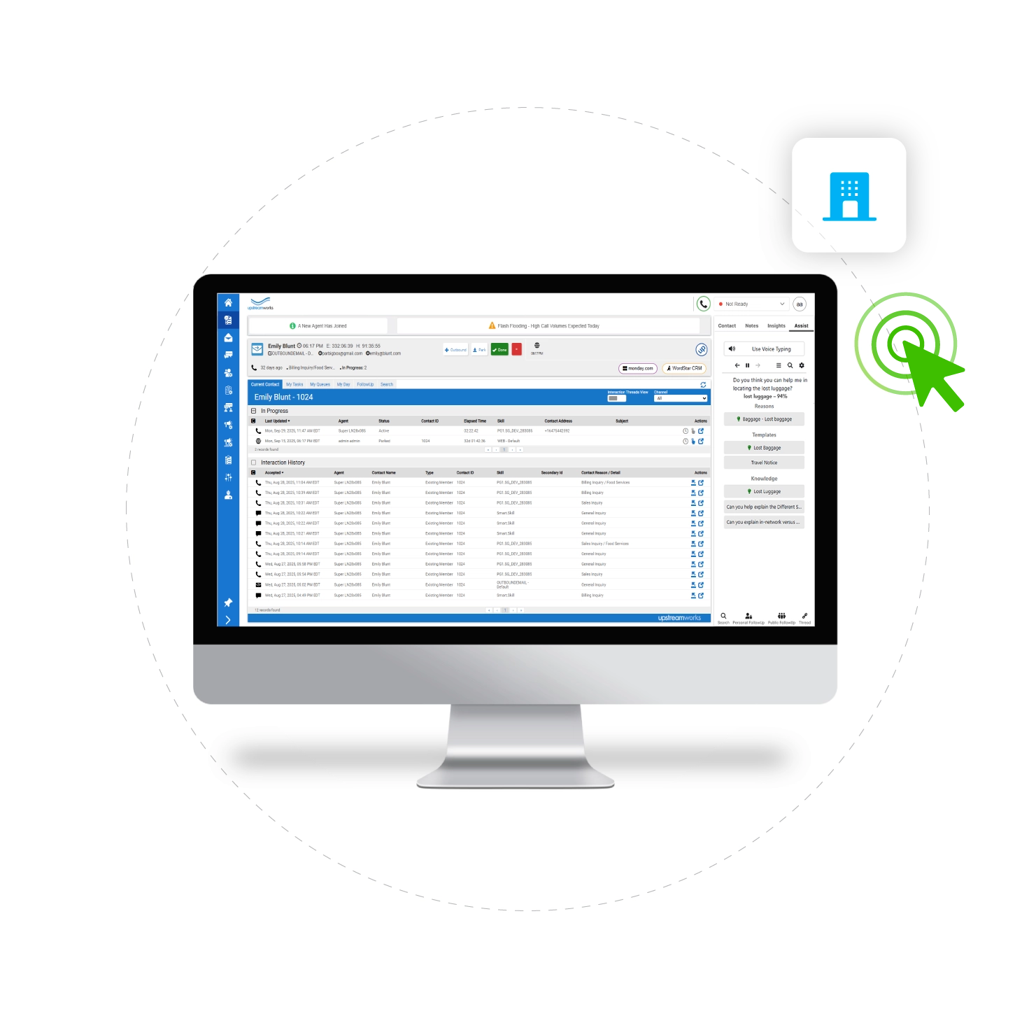 Upstream Works on Webex Contact Center enterprise CX with cloud flexibility