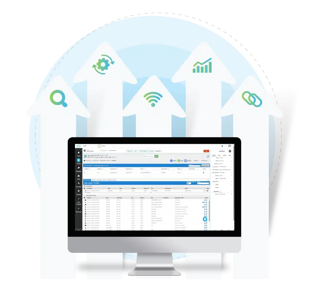Improve Remote Contact Center Productivity with a Unified Workspace – Upstream Works