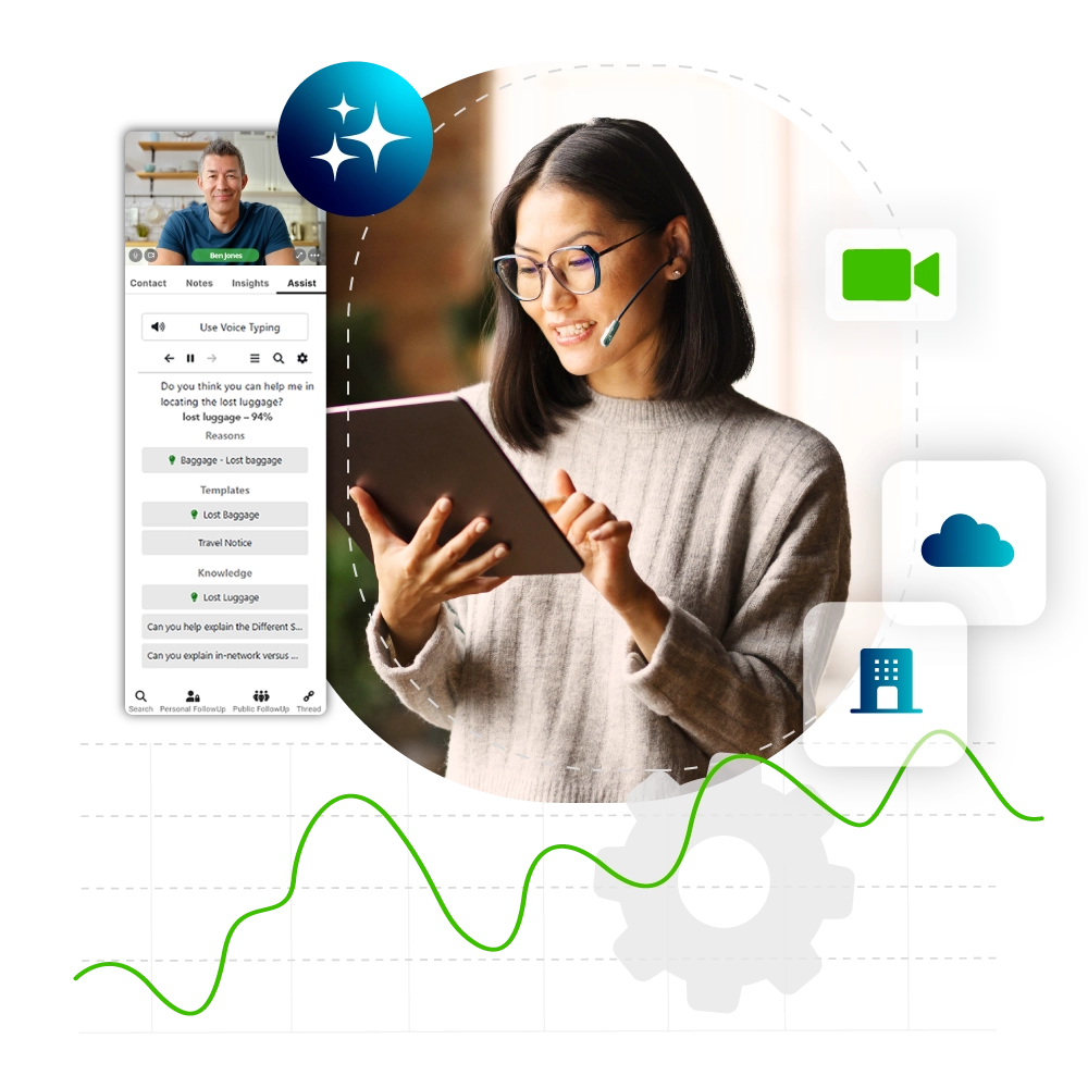 Upstream Works AI Omnichannel Contact Center