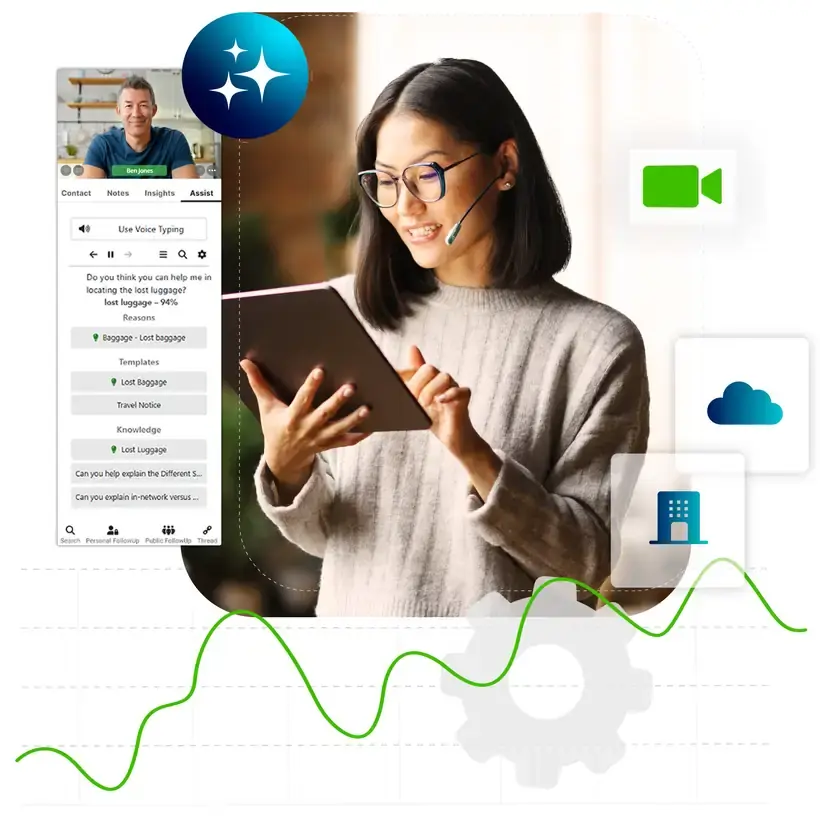 Upstream Works AI Omnichannel Contact Center