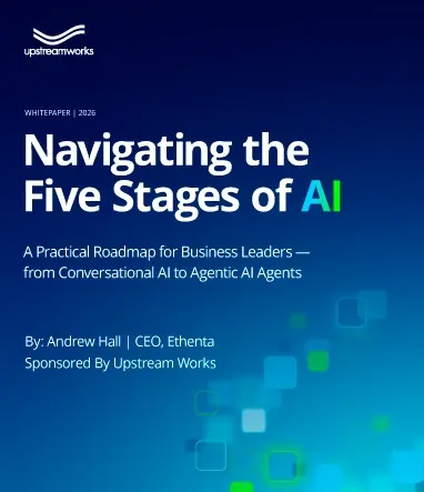 Navigating the Five Stages of AI whitepaper cover
